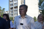 Олег Мельниченко оценил стадион школы №222 Заречного