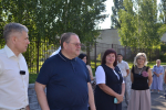 Олег Мельниченко оценил стадион школы №222 Заречного