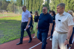 Новый стадион популярен у жителей||Фото автора