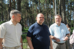 Губернатор Олег Мельниченко посетил Заречный