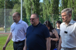 Олег Мельниченко с рабочим визитом выезжал в Заречный. Фоторепортаж
