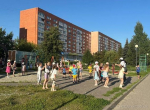 В сквере «Могилевский дворик» организовали праздник для жителей
