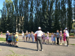 В сквере «Могилевский дворик» организовали праздник для жителей