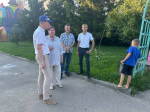 В сквере «Могилевский дворик» организовали праздник для жителей