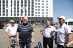 Олег Мельниченко проинспектировал стройплощадки соцобъектов в растущих микрорайонах Пензы