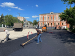 В Сердобске модернизируют территорию возле РДК