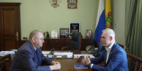 Олег Мельниченко провел встречу с депутатом Госдумы Сергеем Морозовым - Пензенская Правда