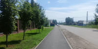 В Сердобске благоустроена пешеходная зона по улице Лесной - РИА Пензенской области