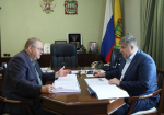 Олег Мельниченко встретился с руководителем Федерального дорожного агентства