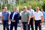 Новый участок дороги в микрорайоне ГПЗ открыли Роман Новиков и Олег Мельниченко в Пензе