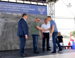 Новый участок дороги в микрорайоне ГПЗ открыли Роман Новиков и Олег Мельниченко в Пензе