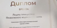 Объединение стало призером первой отраслевой премии «Лидеры туриндустрии ПФО» - Объединение литературно-мемориальных музеев