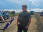 Олег Мельниченко посетил сельхозпроизводство в Городищенском районе