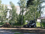 В Пензе приступили к благоустройству сквера «Семейный»