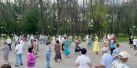 Пензенцы танцевали под открытым небом - Город Пенза