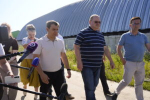 Олег Мельниченко посетил с рабочей поездкой Кузнецкий район