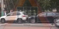 Пензенцы сообщают о тройной аварии на улице Суворова - 1Pnz.Ru