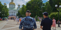 Росгвардейцы обеспечивают безопасность областного праздника православной культуры «Спас» - Росгвардия