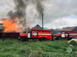 В Городищенском районе огонь охватил 5 домов