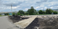 В селе Анненково Кузнецком районе продолжаются работы по благоустройству сквера участников СВО - Министерство ЖКХ и гражданской защиты населения