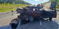В Пензе на М5 водитель иномарки погиб после столкновения с двумя фурами: Фото - Stolica58.Ru