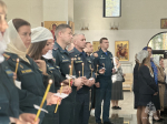 Сотрудники Специальных управлений ФПС № 22 и № 102 МЧС России вместе с кадетами почтили образ Божией Матери «Неопалимая Купина»