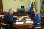 Олег Мельниченко и Юрий Осокин обсудили реализацию проекта «Школа фермера»
