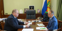 Олег Мельниченко и Юрий Осокин обсудили вклад Россельхозбанка в развитие АПК - Представительство Правительства области при Правительстве РФ