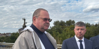 Мельниченко осмотрел отремонтированный мост через реку Малая Сердоба - РИА Пензенской области