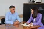 Дарья Просточенко встретилась с участником СВО в рамках программы наставничества