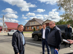 Мельниченко осмотрел обновленную дорогу в Наровчате