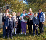 Поздравление ветеранов педагогического труда в селе Алферьевка