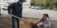 Работники министерства приняли участие в Общегородском субботнике - Министерство экономического развития и промышленности