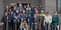Сотрудники «Пензаконцерта» присоединились к общегородскому субботнику - Пензаконцерт