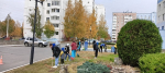 Центр спортивной подготовки принял участие в общегородском субботнике
