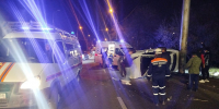 Спасатели опубликовали фото с места жесткой аварии на улице Луначарского в Пензе - Stolica58.Ru