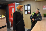 Дарья Просточенко проверила состояние территорий около НТО в Октябрьском районе