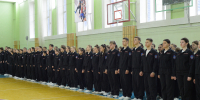 В Многопрофильном колледже ПГУ прошел смотр-конкурс строя и песни - ПГУ