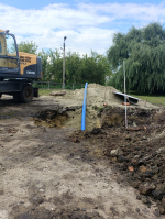 Для 1650 жителей села Ермоловка улучшилось качество коммунальных услуг после ремонта системы водоотведения