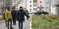 Олег Денисов проверил благоустройство территорий Железнодорожного района - Город Пенза