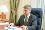 Олег Мельниченко провел рабочую встречу с Виктором Агафоновым