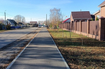В Сердобске благоустроили пешеходную зону на улице Лесной