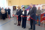 После капремонта в Башмаковском техникуме открыли современный спортзал