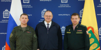 Олег Мельниченко провел рабочую встречу с начальником Академии Росгвардии - Пенза-Обзор