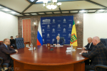 Олег Мельниченко встретился с соорганизаторами проходящего в ПГУ форума «Экстремизму – отпор»