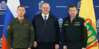 ТРК "Экспресс": Губернатор Олег Мельниченко обсудил с руководством Академии Росгвардии подготовку кадров - Росгвардия