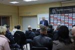 ️Финалисты программы «Герои Пензенского края» посетили матч «Дизеля» и пообщались с Владиславом Чесноковым