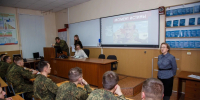 В ПГУ курсанты ВУЦ обсудили произведение о ВОВ - ПГУ