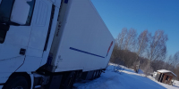 В ночной аварии под Каменкой столкнулись большегрузы КАМАЗ и SCANIA - Stolica58.Ru