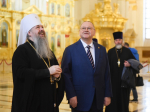 Олег Мельниченко оценил, как идет роспись Спасского кафедрального собора в Пензе